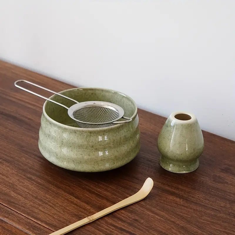 Otto's Corner Store - Ceremony Matcha Bowl Set - Sage