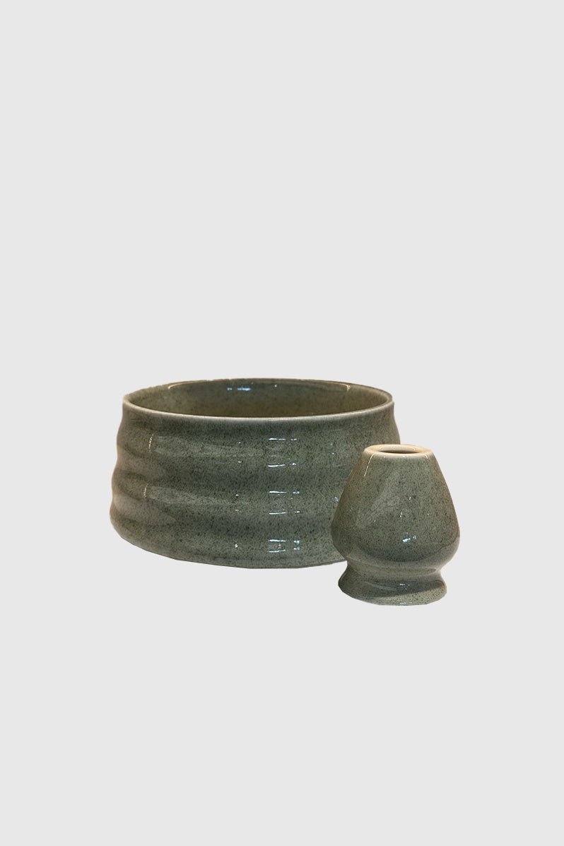 Otto's Corner Store - Ceremony Matcha Bowl Set - Sage