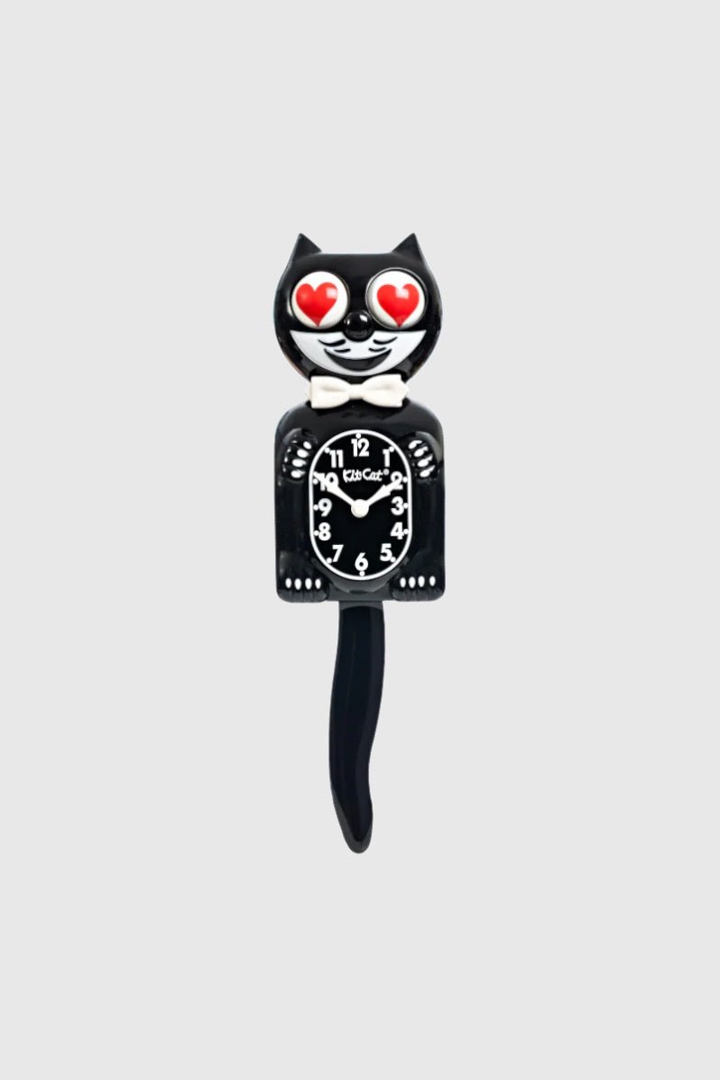 Classic Black Kit Cat Klock - Heart Eyes Limited Edition – Otto's