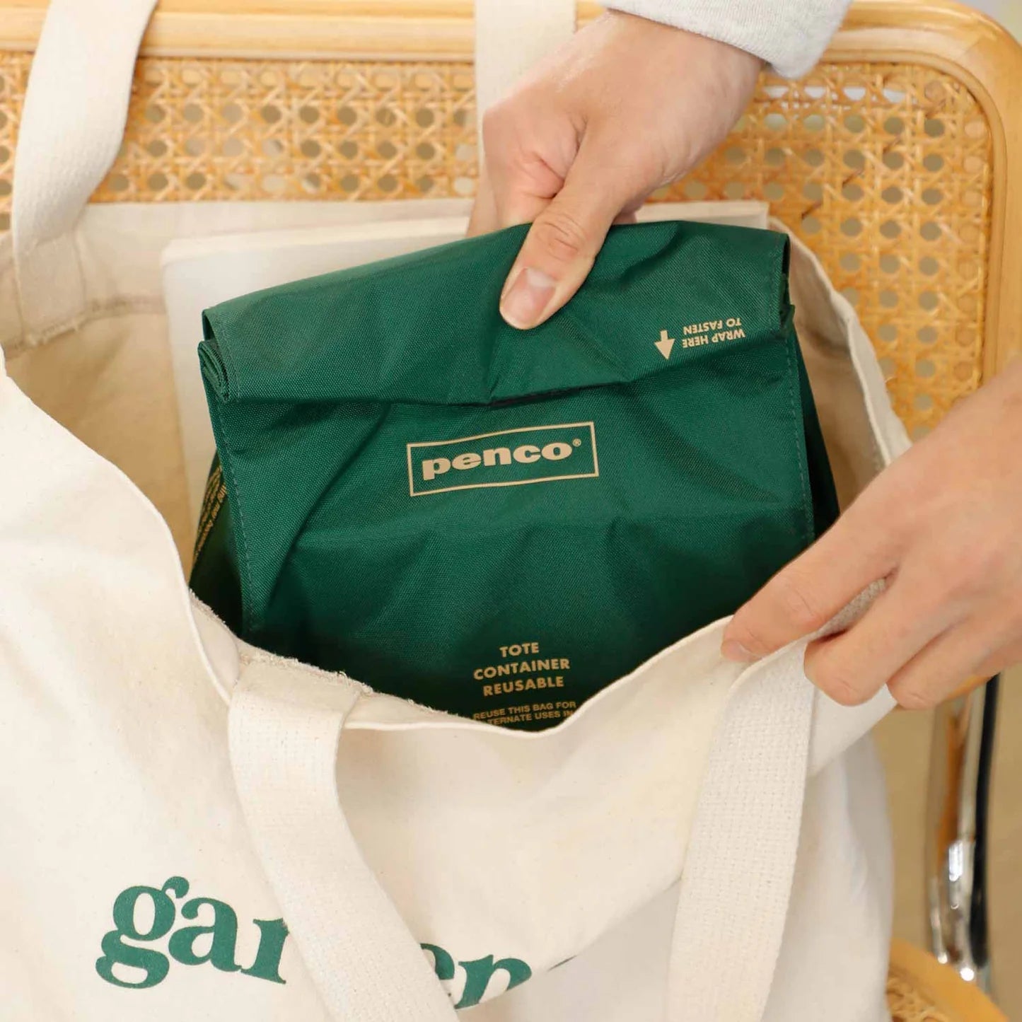 Otto's Corner Store - To - Go Reusable Tote - Dark Green
