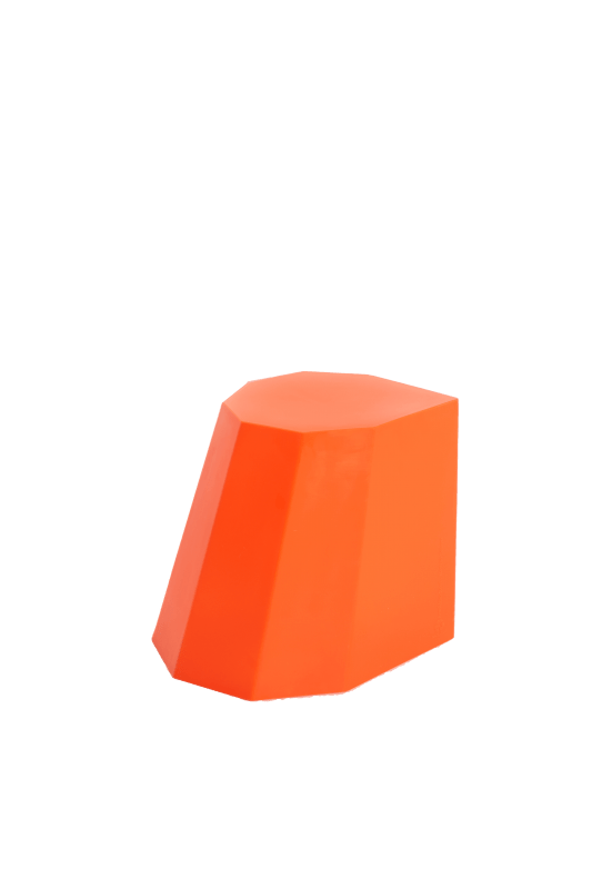 Arnoldino Circus Stool - Orange – Otto's Corner Store