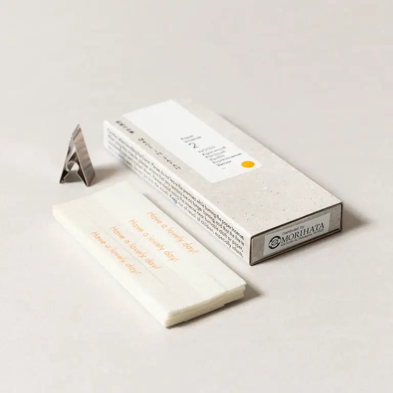 Washi Paper Incense Strips | #2 Elegant Agarwood