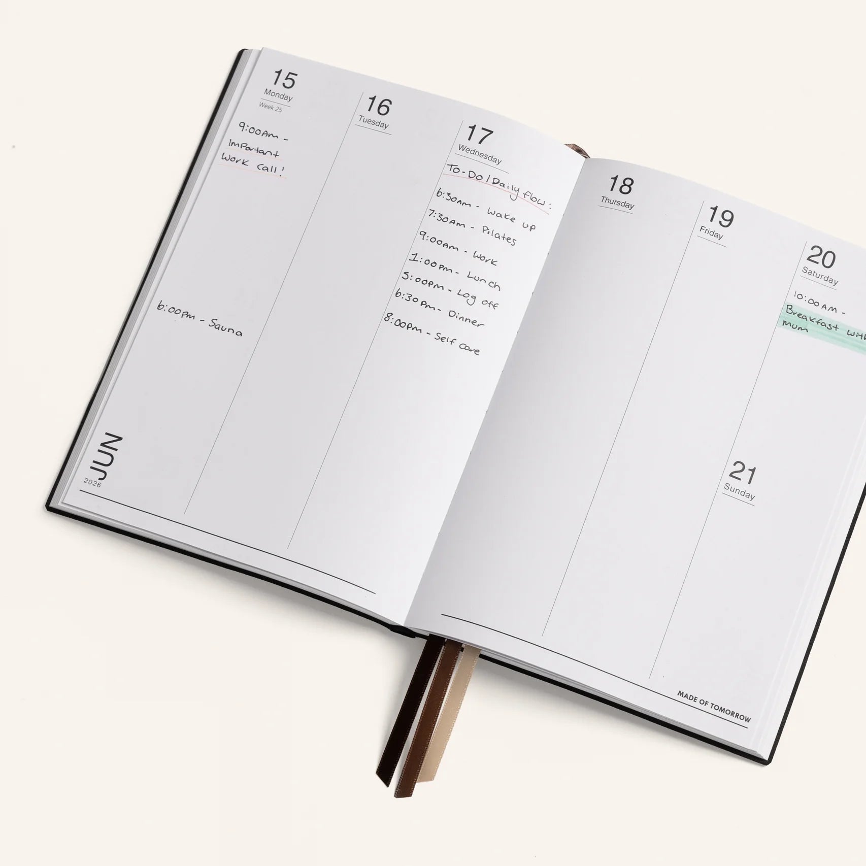 Otto's Corner Store - 2026 A5 Vertical Weekly Diary - Faux Leather