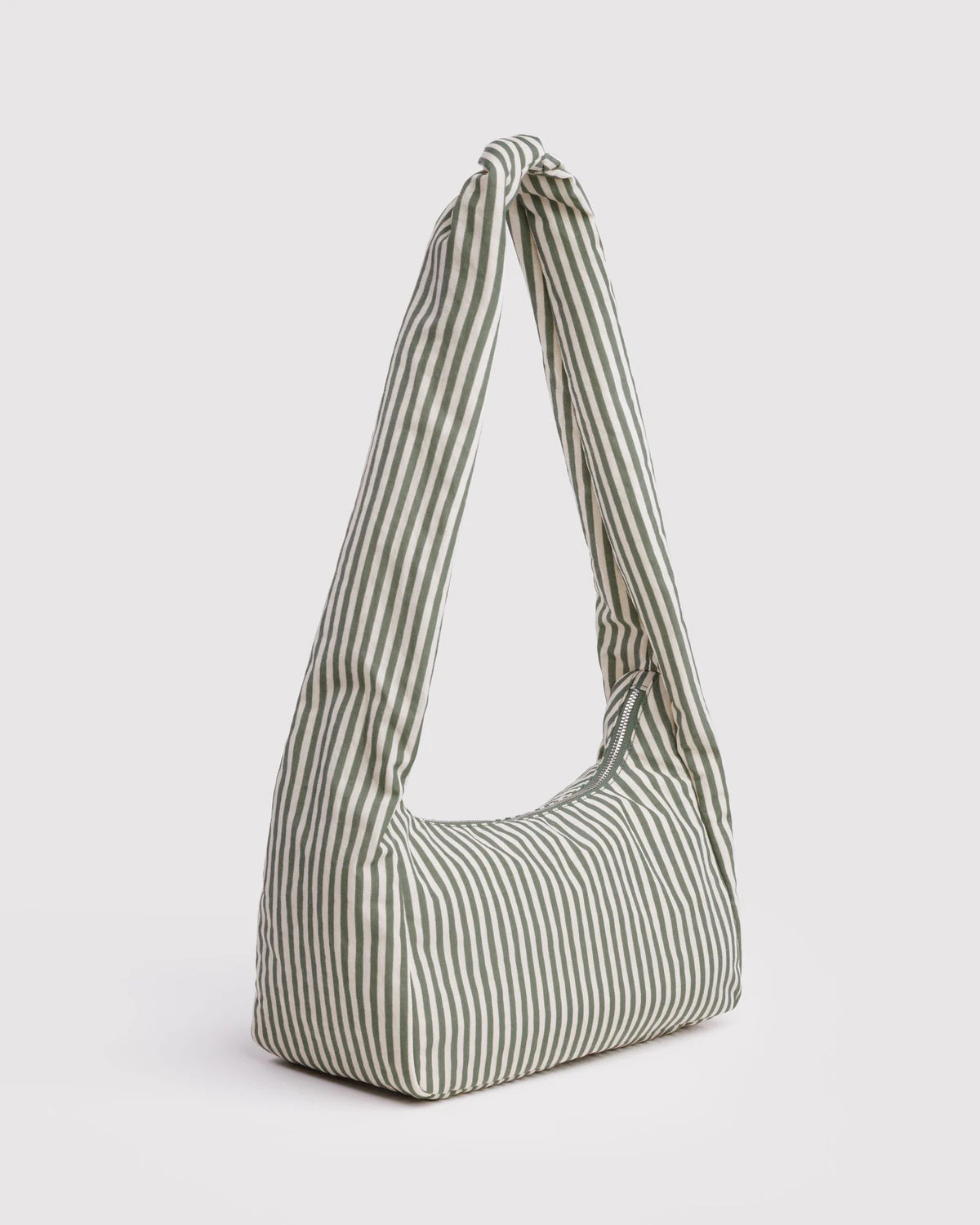 Baggu | Nylon Meringue Bag - Sage Stripe