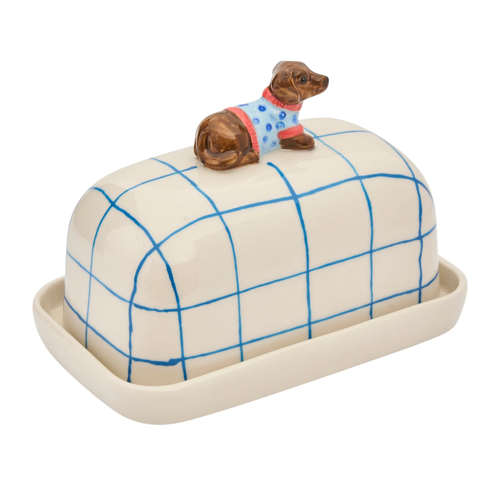 Dachshund Butter Dish