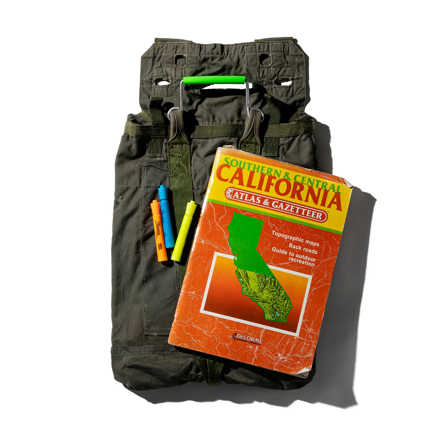 Vintage material A3 Bag