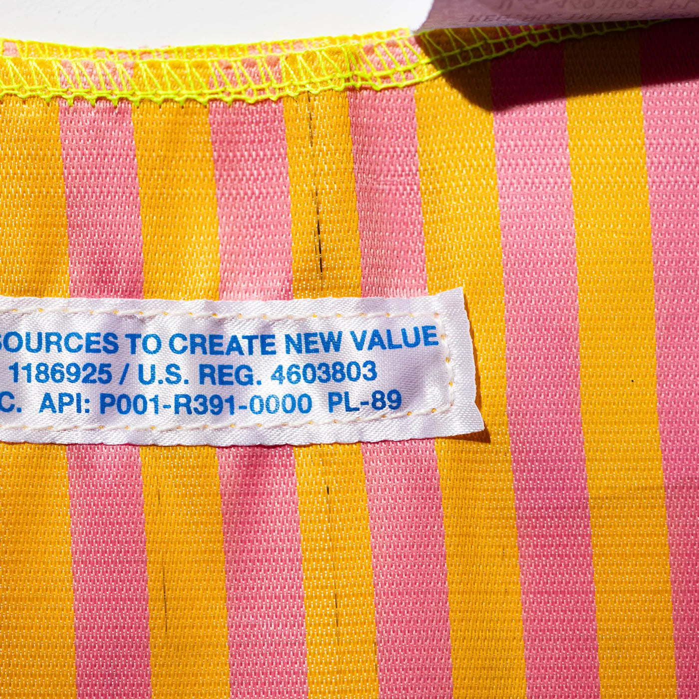 School Tie Fabric Bag