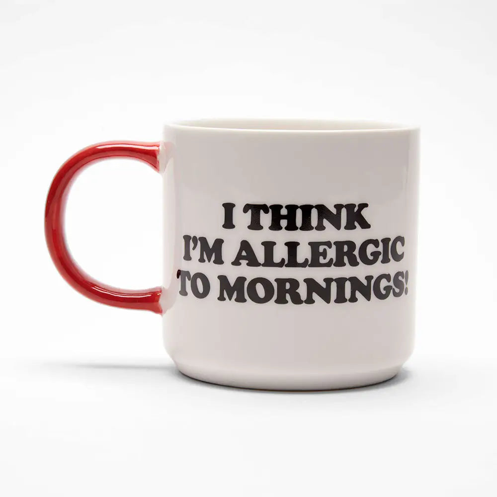 Peanuts | Allergic To Mornings Mug