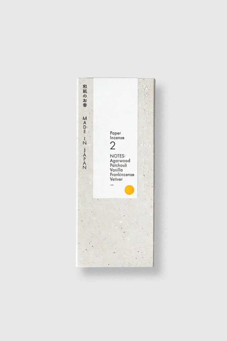 Washi Paper Incense Strips | #2 Elegant Agarwood