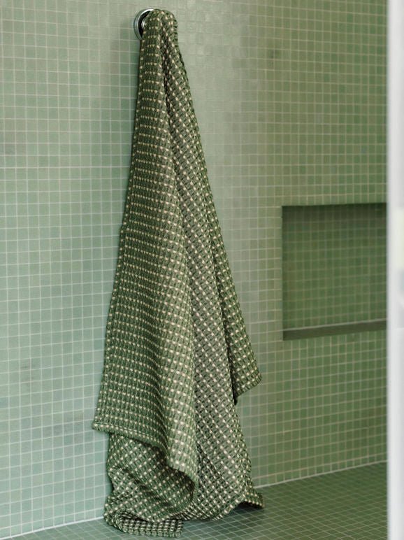 Otto's Corner Store - Aalto Bath Towel Range - Spirulina/Butter