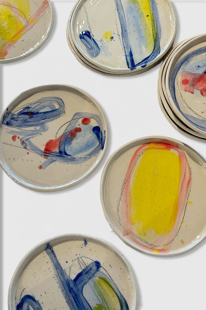 Otto's Corner Store - Abstract Side Plates