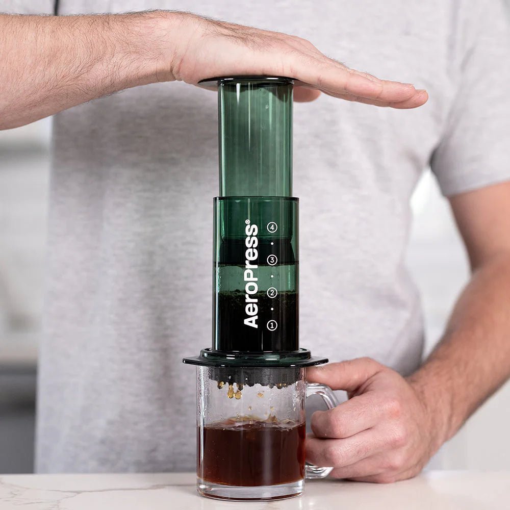 Otto's Corner Store - Aeropress Clear Green Coffee Maker