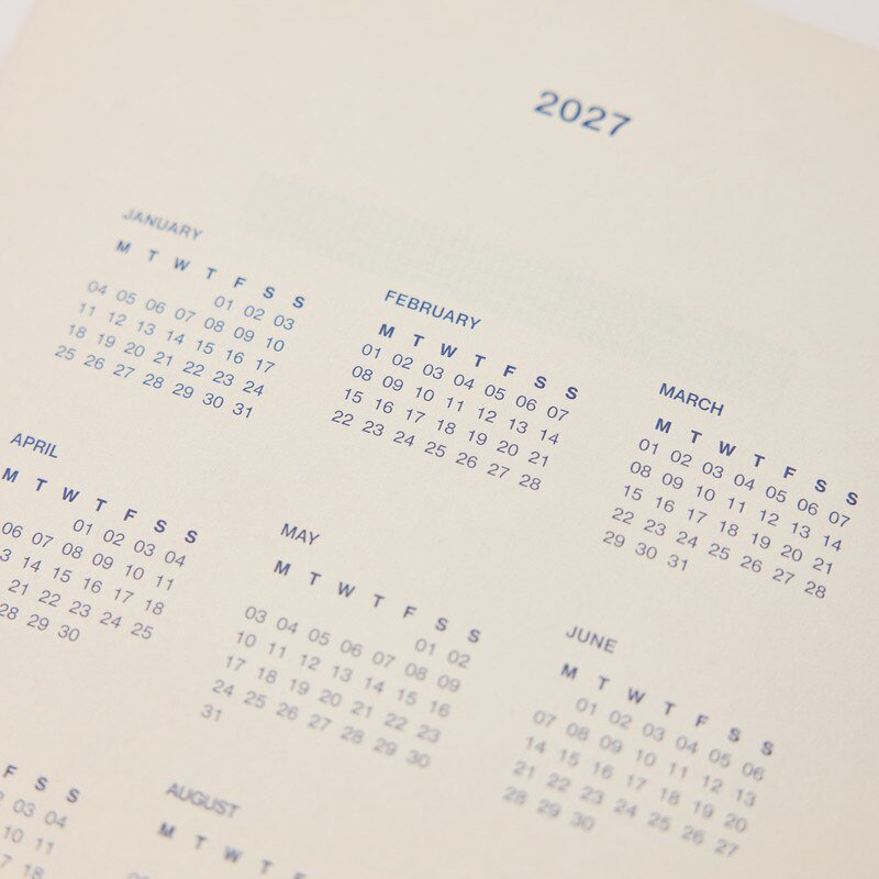 Otto's Corner Store - Any Day Now | 2027 Weekly Achiever Diary | Navy & Cream