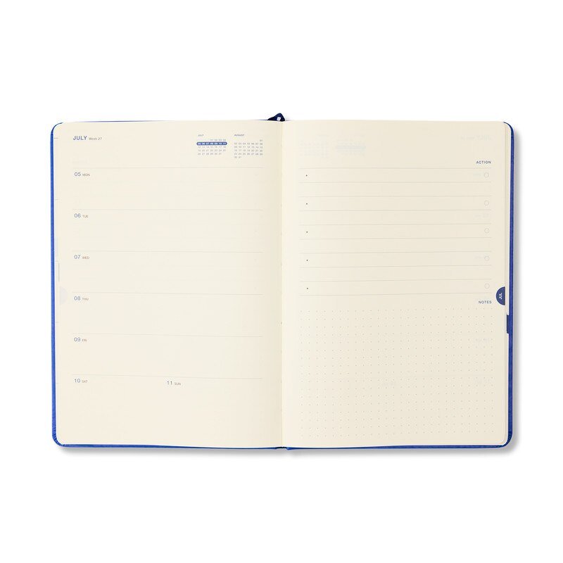 Otto's Corner Store - Any Day Now | 2027 Weekly Achiever Diary | Navy & Cream