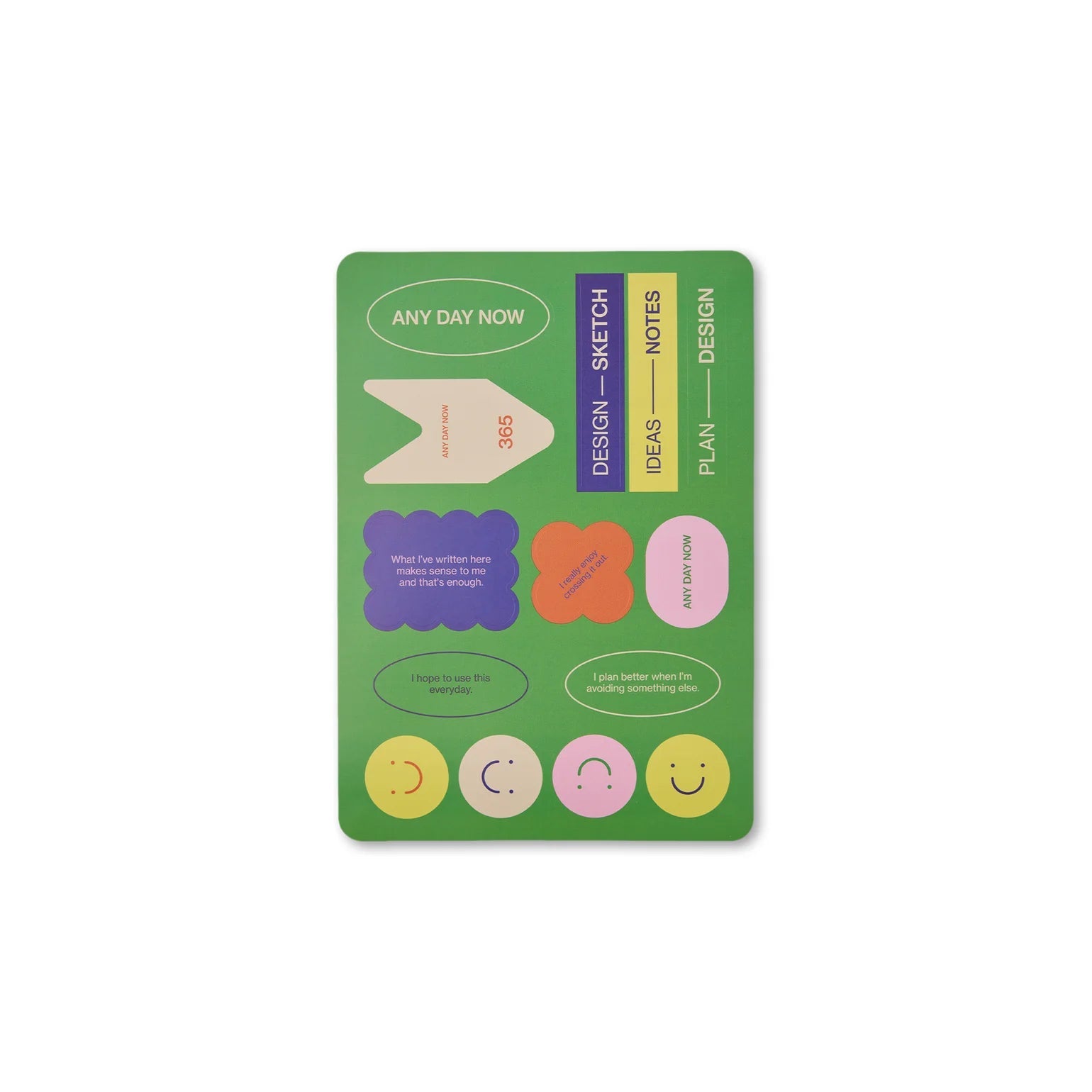 Otto's Corner Store - Any Day Now | Indigo Open Bound Notebook Dot Grid A5