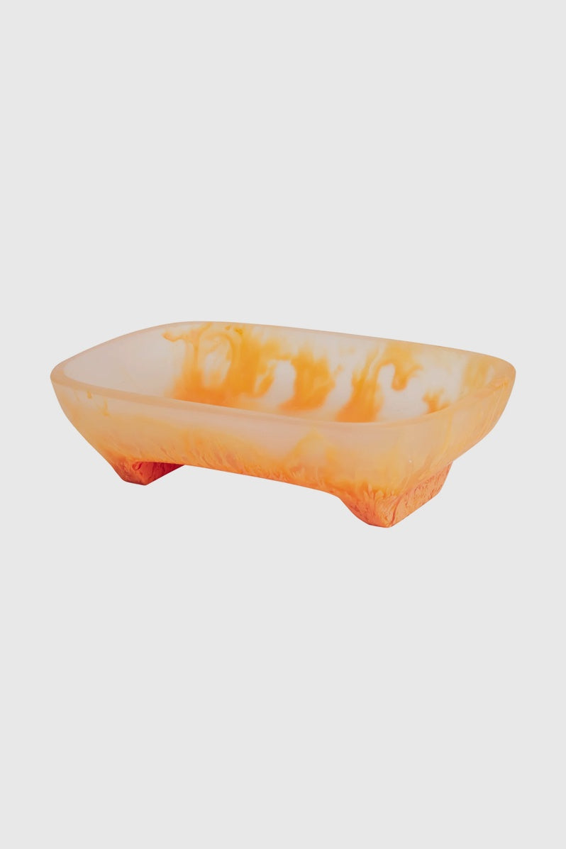 Daja Soap Dish - Persimmon