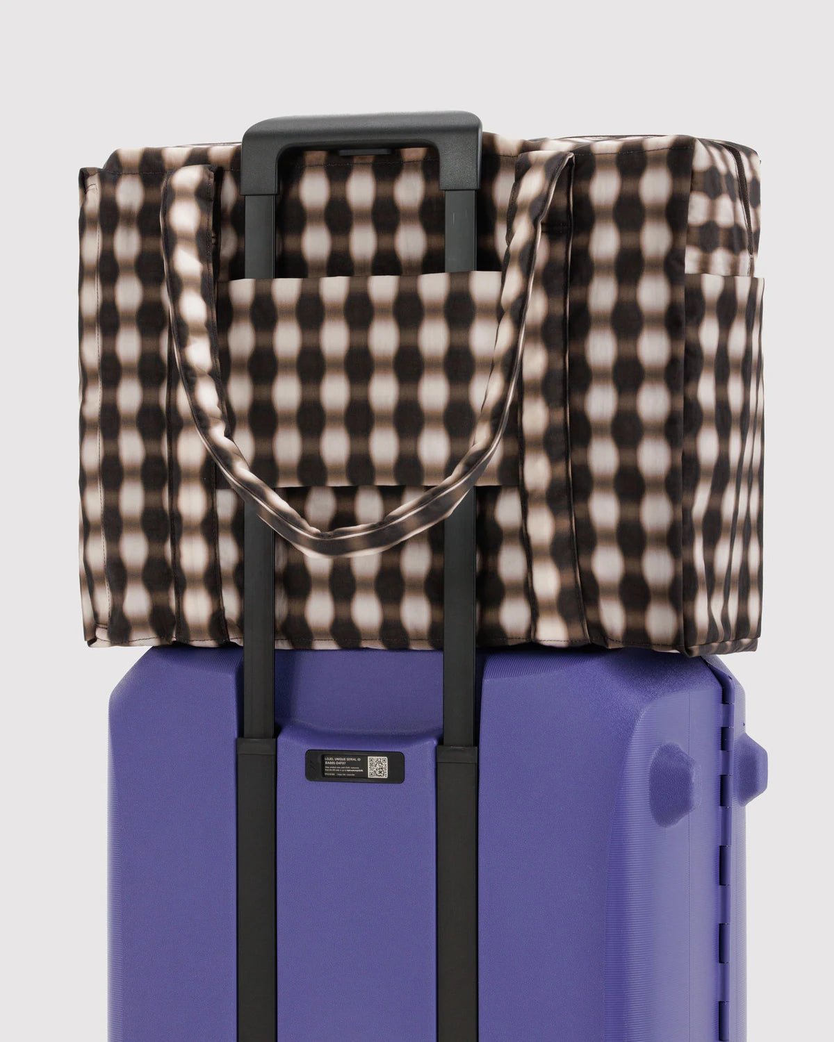 Otto's Corner Store - Baggu | Cloud Carry On - Blurred Brown Gingham