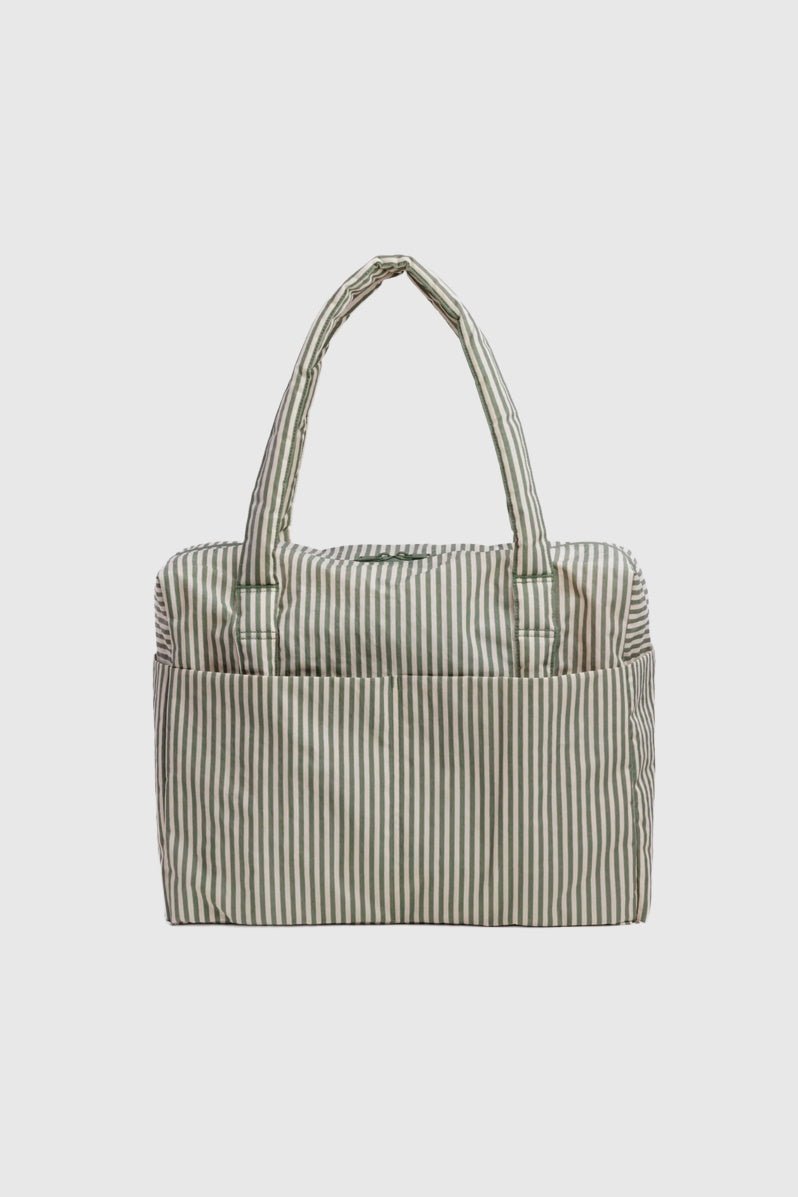 Otto's Corner Store - Baggu | Cloud Carry On - Sage Stripe