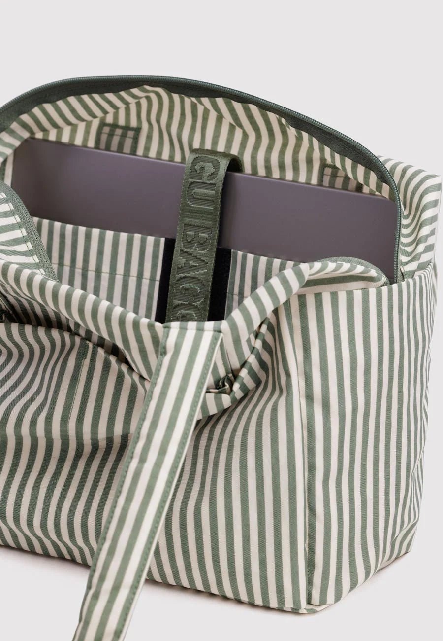 Otto's Corner Store - Baggu | Cloud Carry On - Sage Stripe