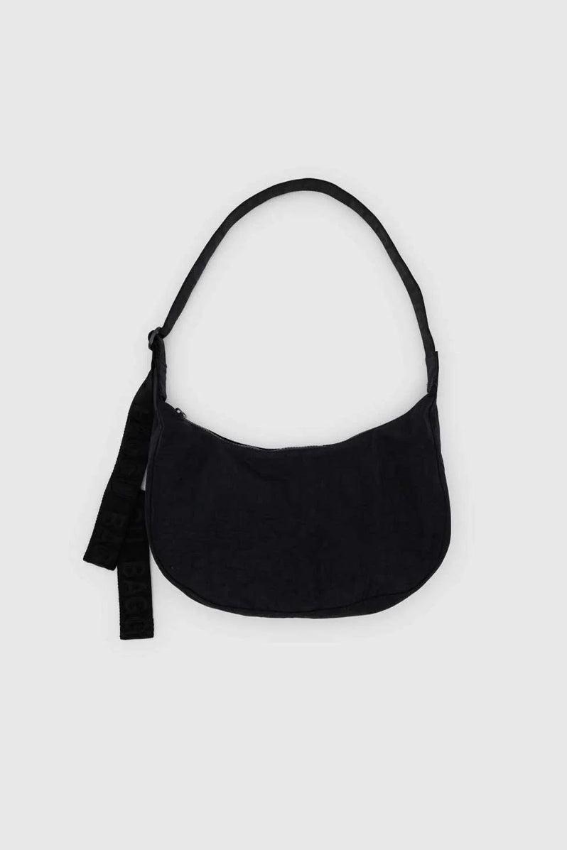 Otto's Corner Store - Baggu | Medium Nylon Crescent Bag - Black