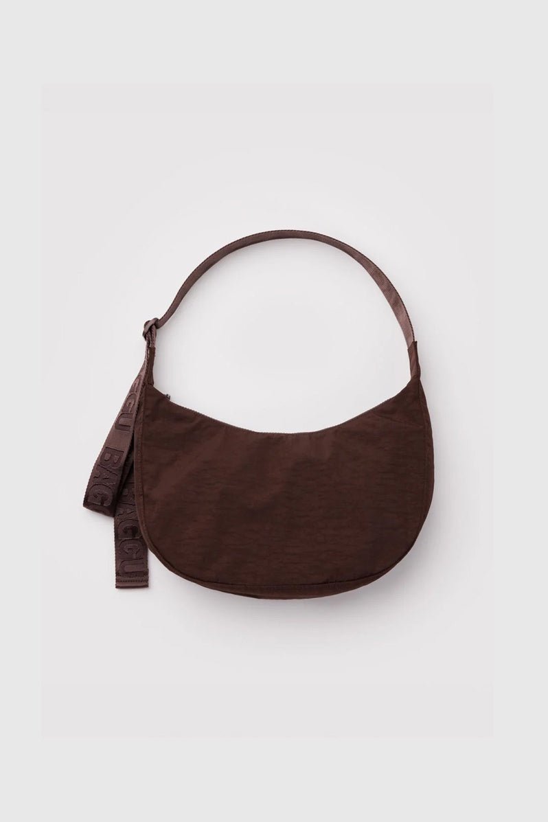 Otto's Corner Store - Baggu | Medium Nylon Crescent Bag - Coffee
