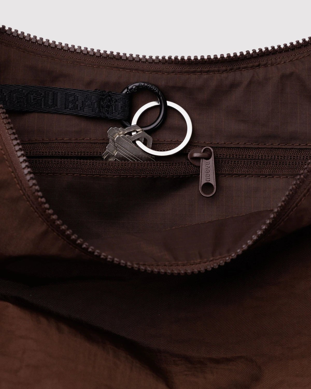 Otto's Corner Store - Baggu | Medium Nylon Crescent Bag - Coffee