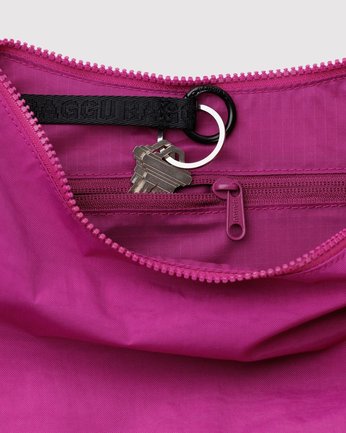 Otto's Corner Store - Baggu | Medium Nylon Crescent Bag - Extra Pink