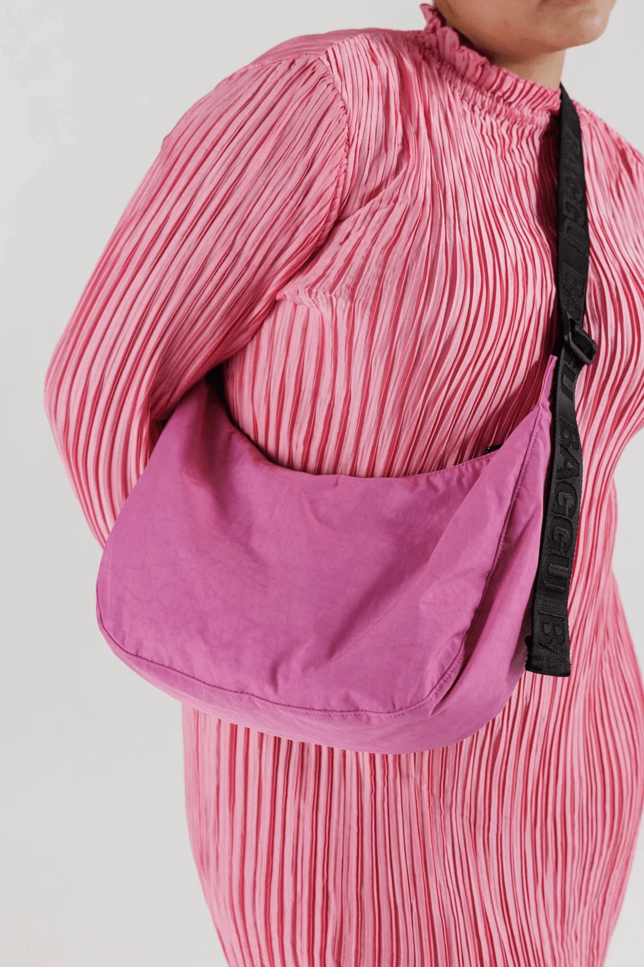Otto's Corner Store - Baggu | Medium Nylon Crescent Bag - Extra Pink