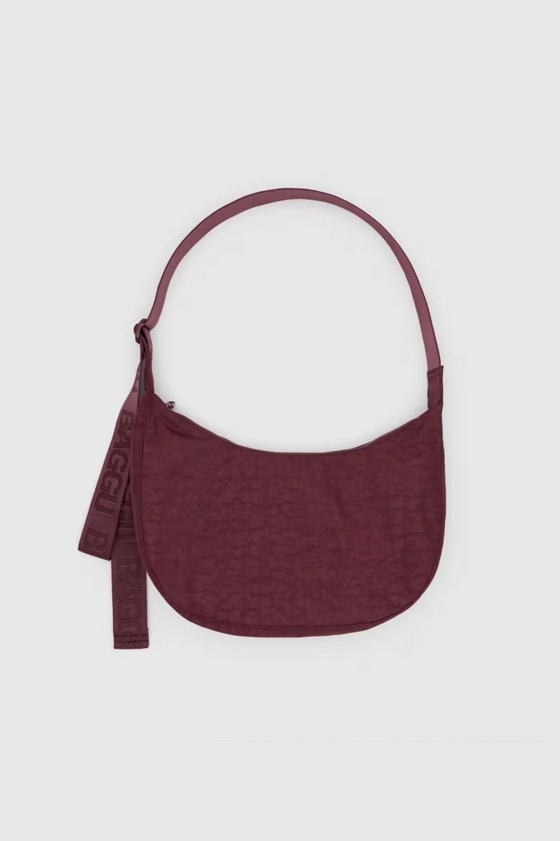 Otto's Corner Store - Baggu | Medium Nylon Crescent Bag - Mahogany