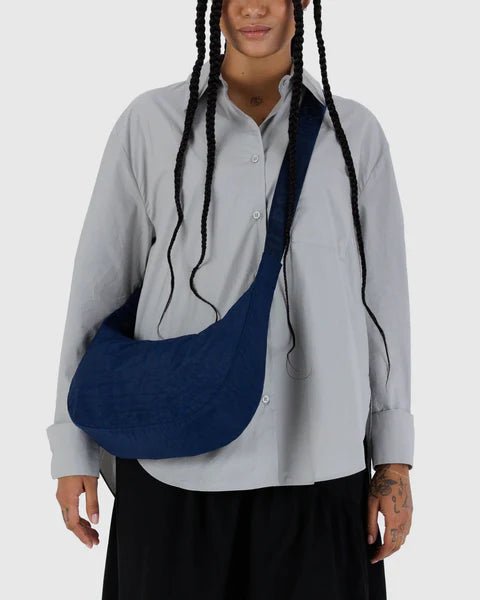 Otto's Corner Store - Baggu | Medium Nylon Crescent Bag - Navy