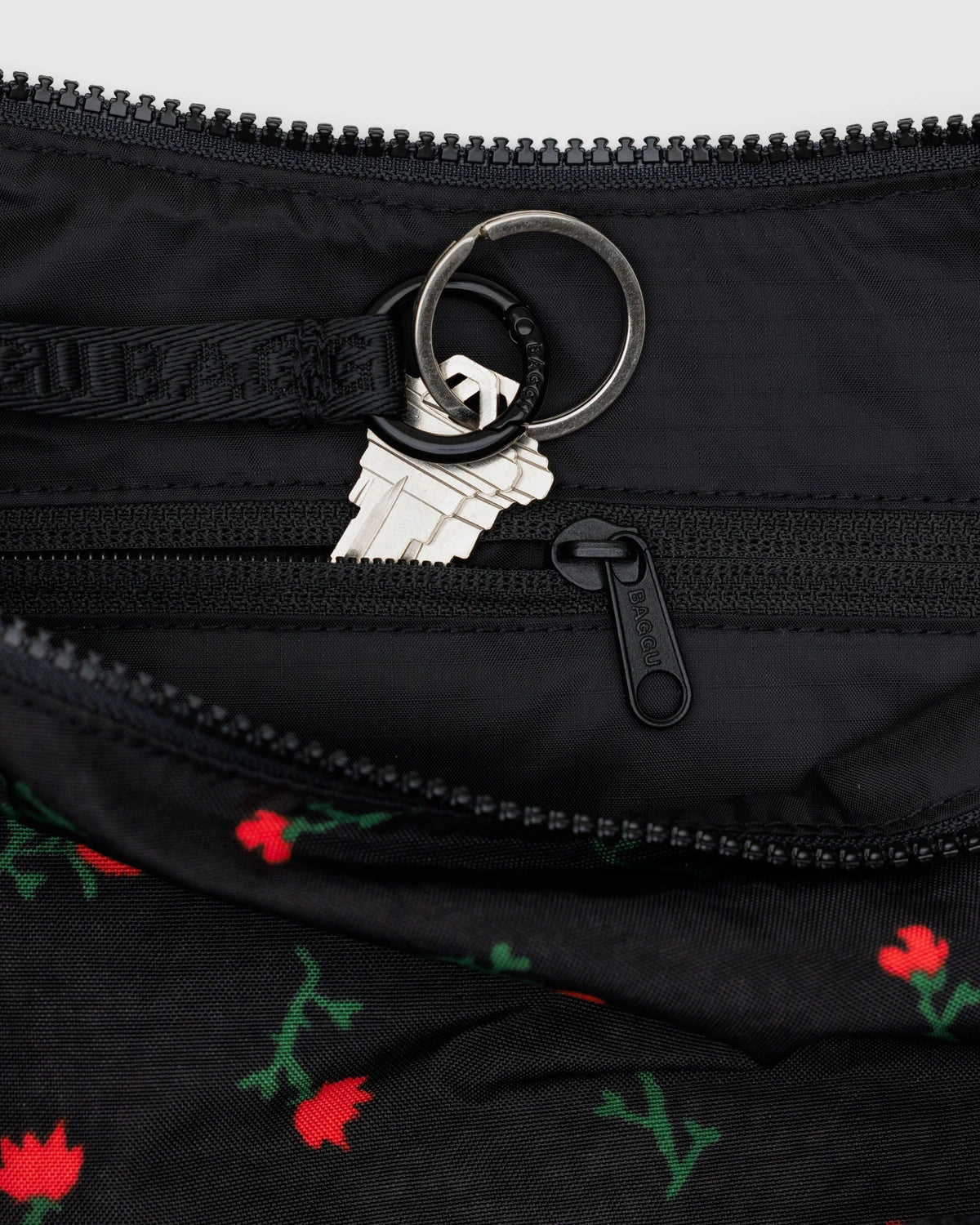 Otto's Corner Store - Baggu | Medium Nylon Crescent Bag - Painted Wildflower
