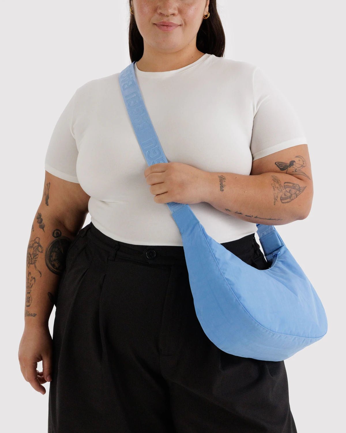 Otto's Corner Store - Baggu | Medium Nylon Crescent Bag - Piscine