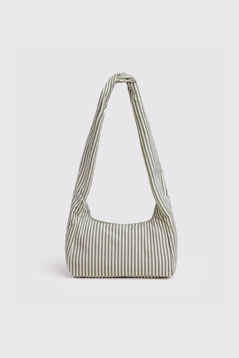 Otto's Corner Store - Baggu | Nylon Meringue Bag - Sage Stripe