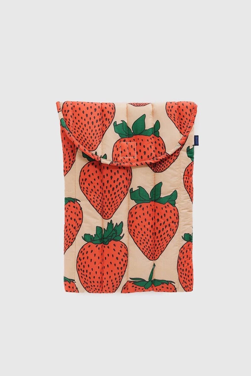 Otto's Corner Store - Baggu | Puffy Laptop Sleeve 16" - Strawberry