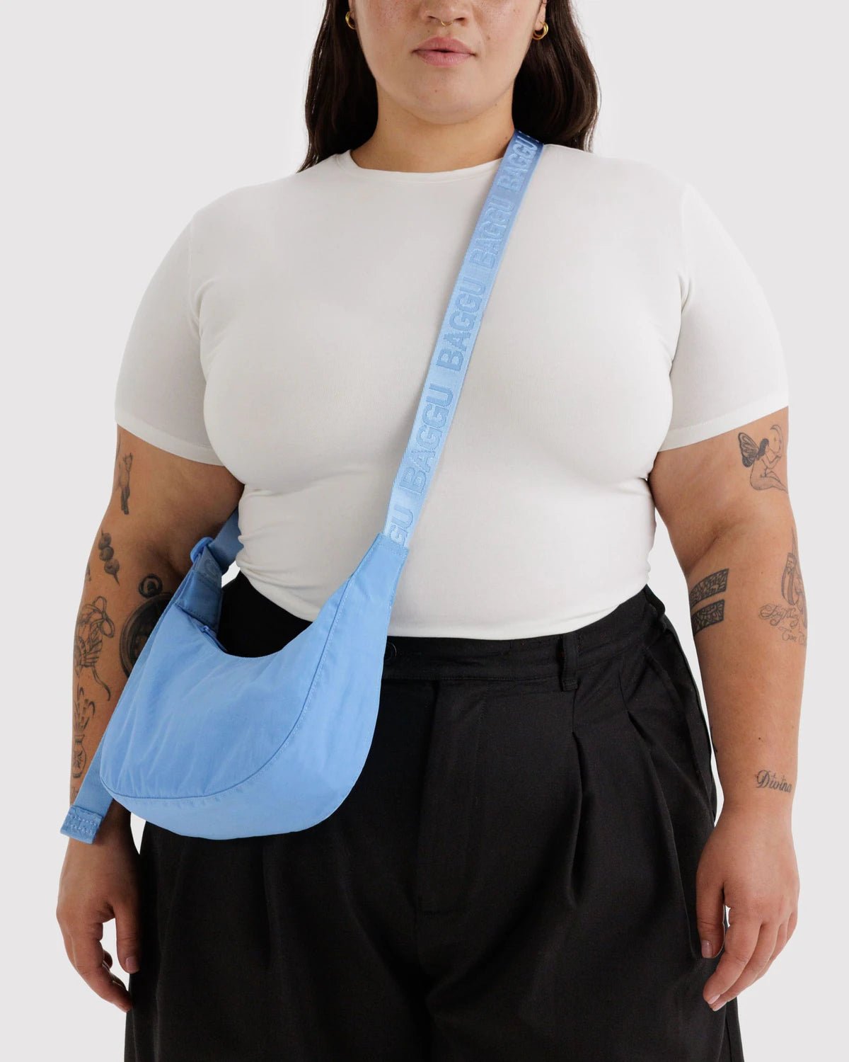 Otto's Corner Store - Baggu | Small Nylon Crescent Bag - Piscine