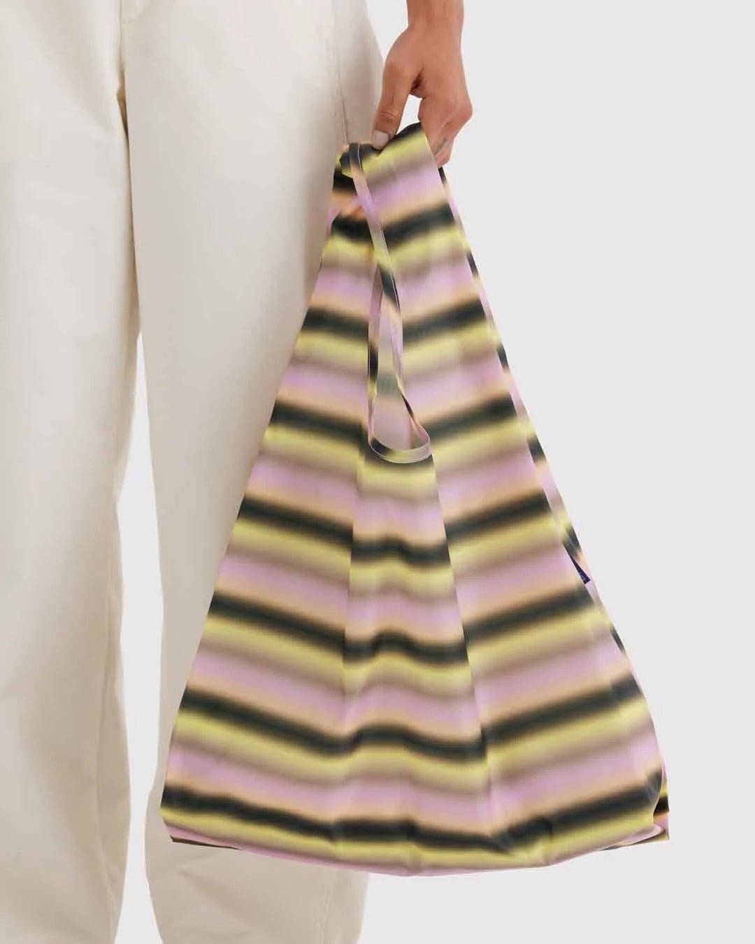 Otto's Corner Store - Baggu | Standard Baggu - Gradient Pink & Yellow Stripe