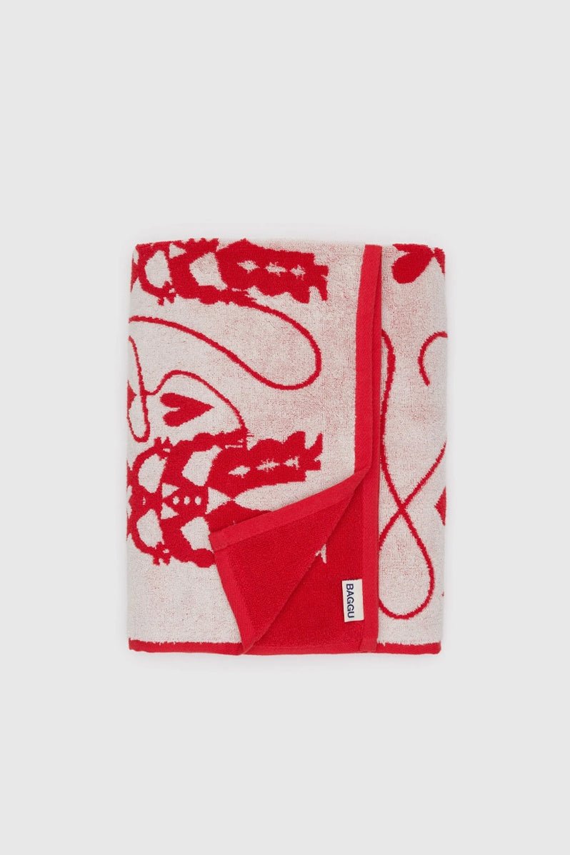 Otto's Corner Store - Bath Towel - Cowgirl