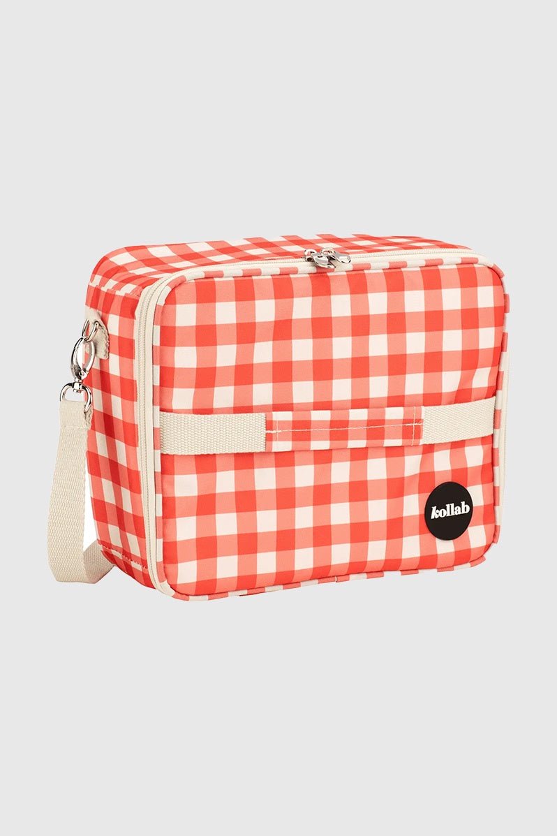 Otto's Corner Store - Bento Bag - Red Check