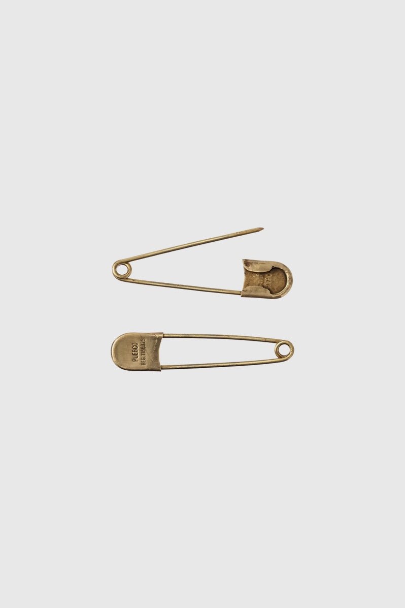 Otto's Corner Store - Brass Safety Pin