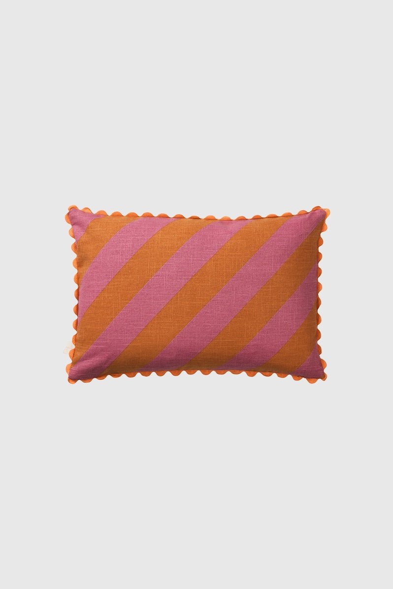 Otto's Corner Store - Bundi Stripe Cushion - Desert