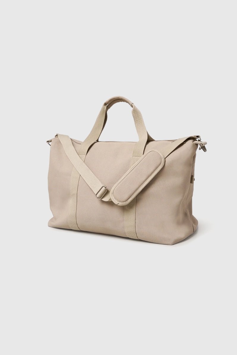 Otto's Corner Store - Canvas Weekender Bag - Beige