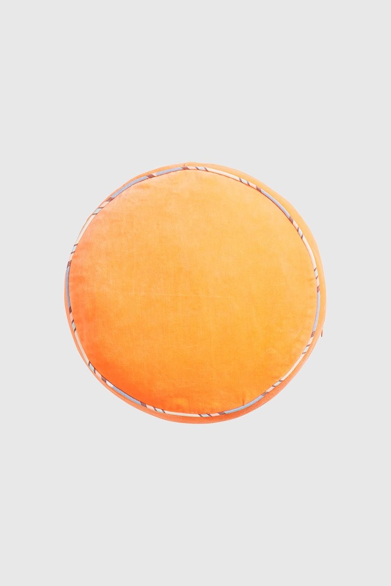 Otto's Corner Store - Castilo Round Velvet Cushion - Desert