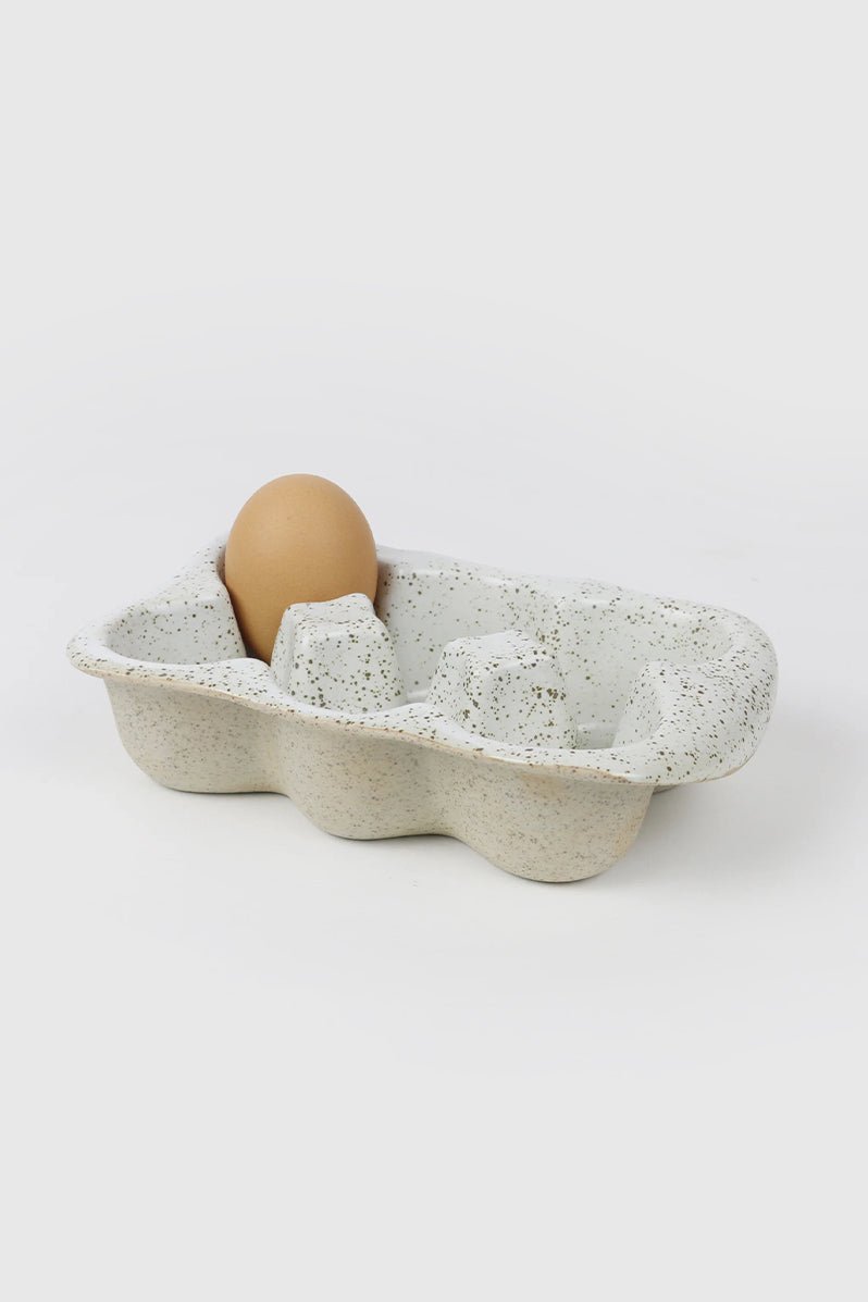 Otto's Corner Store - Ceramic Egg Crate / Holds 6