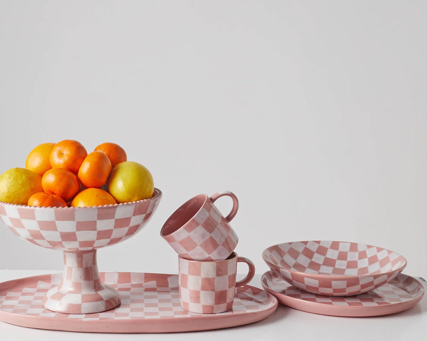 Otto's Corner Store - Checkered Bowl 2P Set