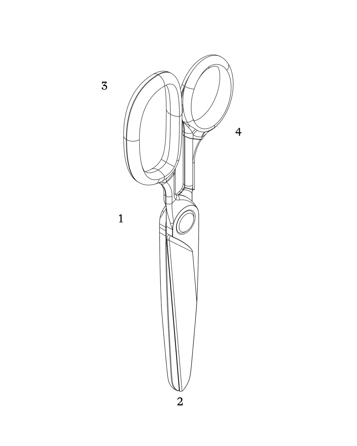 Otto's Corner Store - Chroma Scissors | Blue