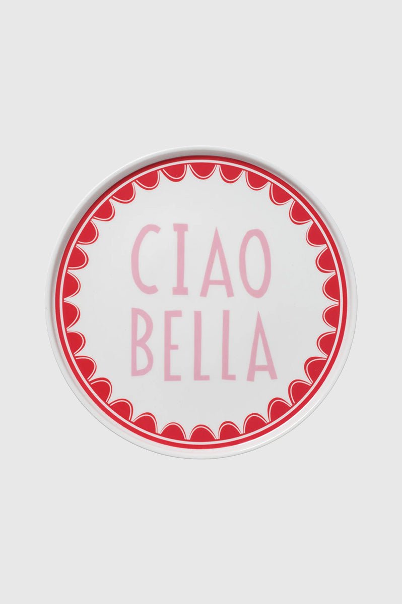 Otto's Corner Store - Ciao Bella Plate - Assorted Patterns