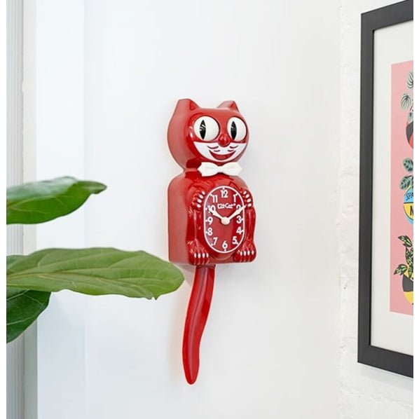 Otto's Corner Store - Classic Red Kit-Cat Klock