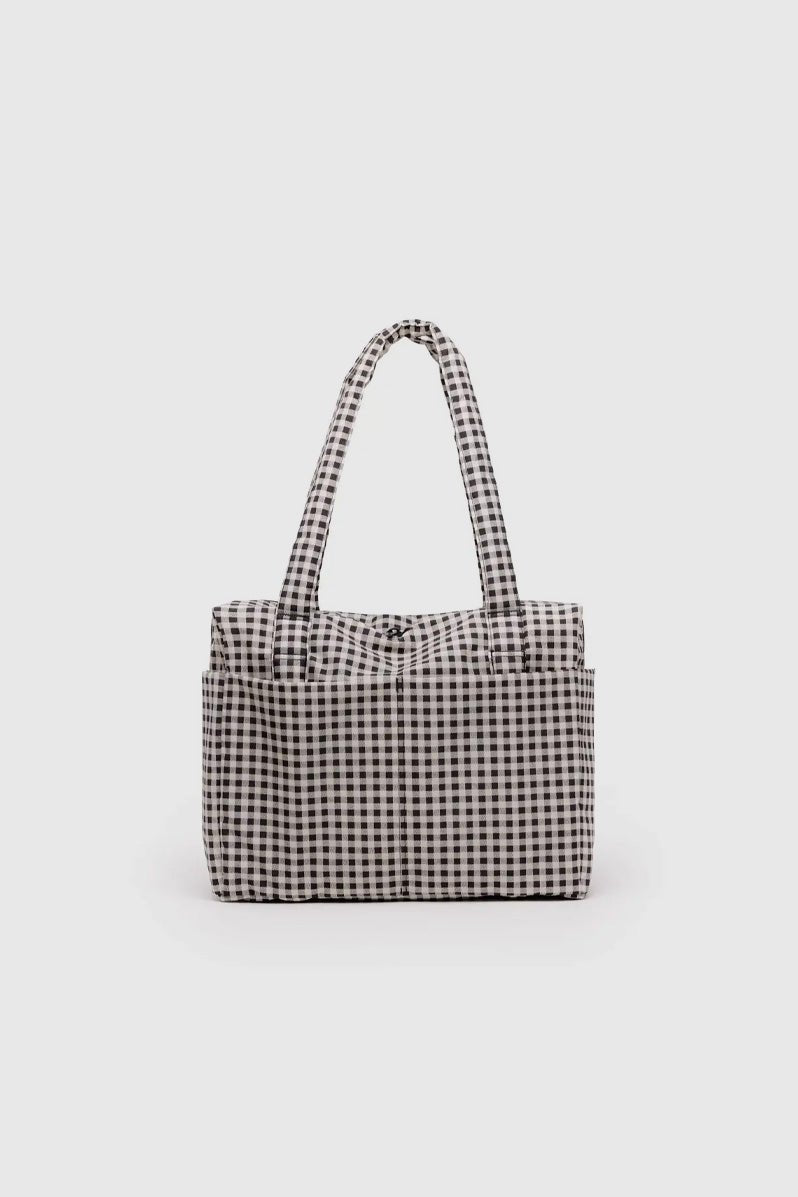 Otto's Corner Store - Cloud Carry - on - Black & White Gingham