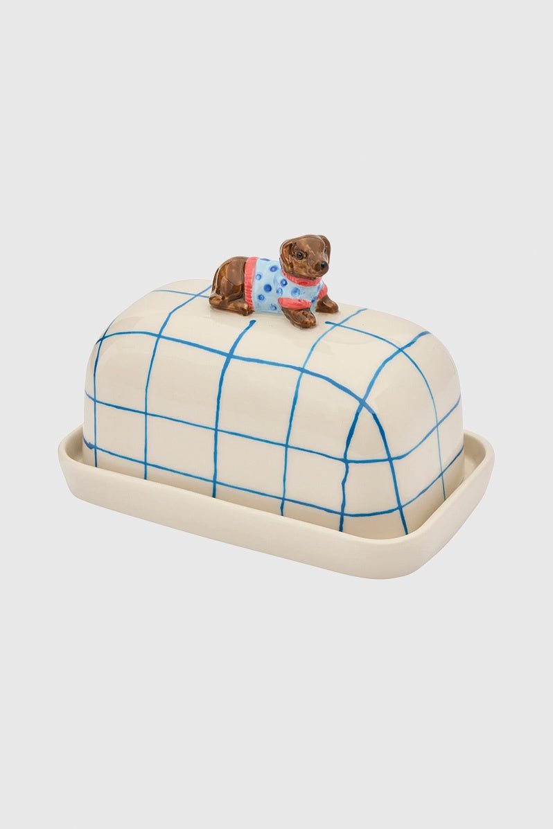 Otto's Corner Store - Dachshund Butter Dish