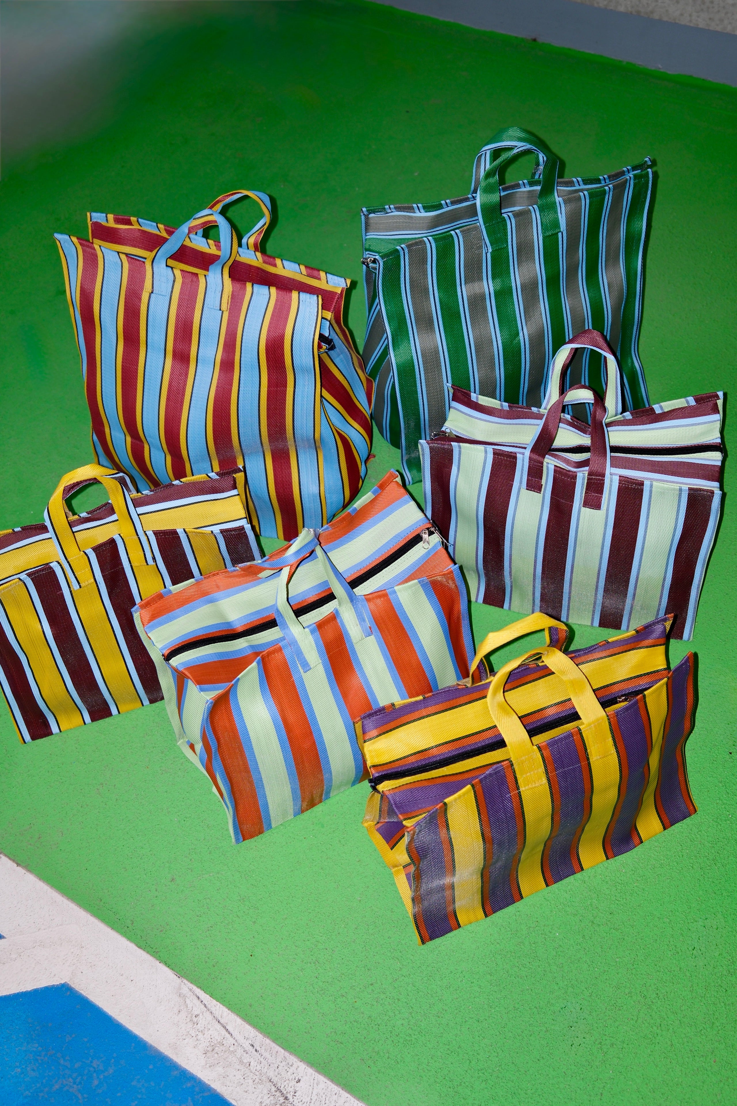 Otto's Corner Store - Dariwallah Stitch Stripe Bag - Small